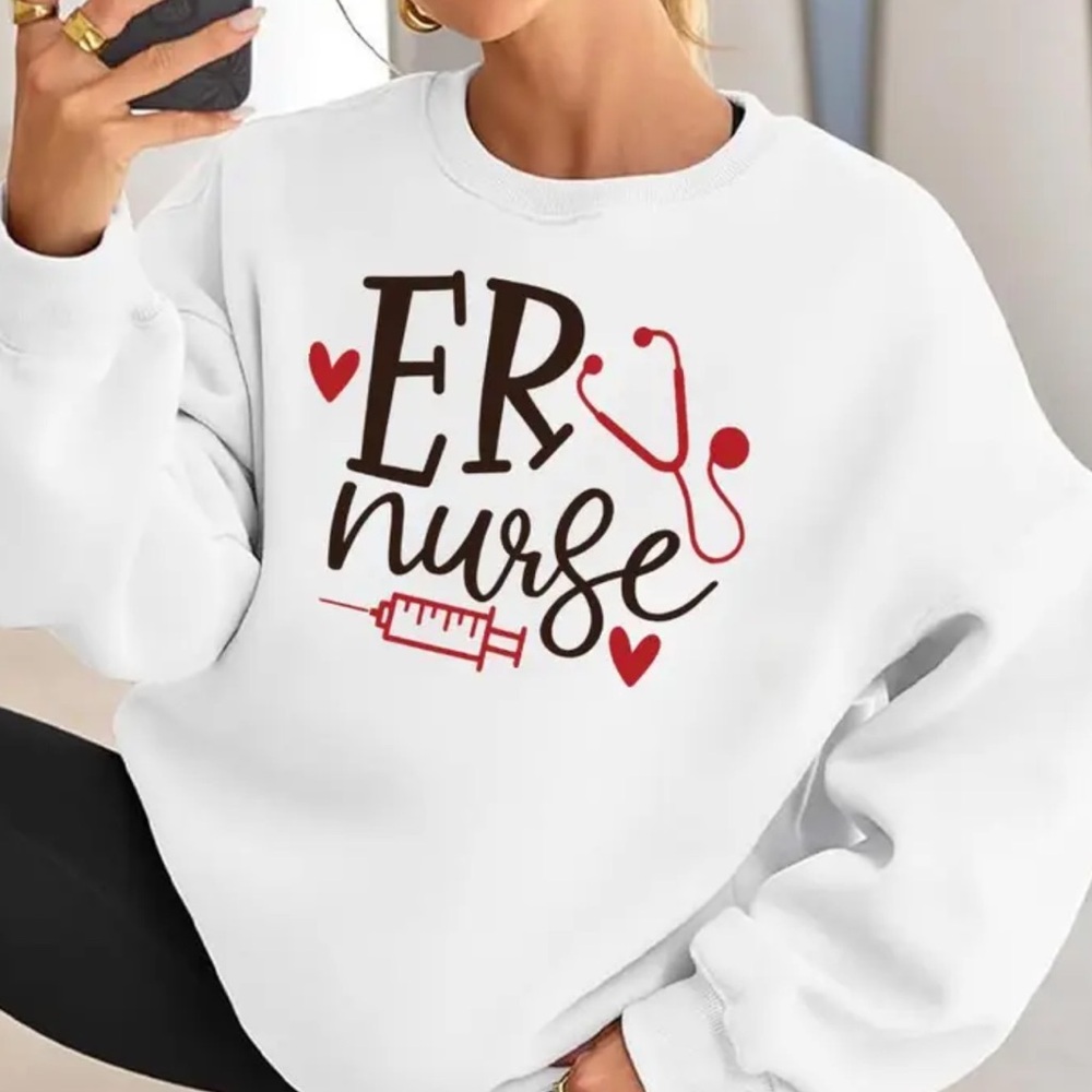 Nurse Long Sleeve Sweatshirt